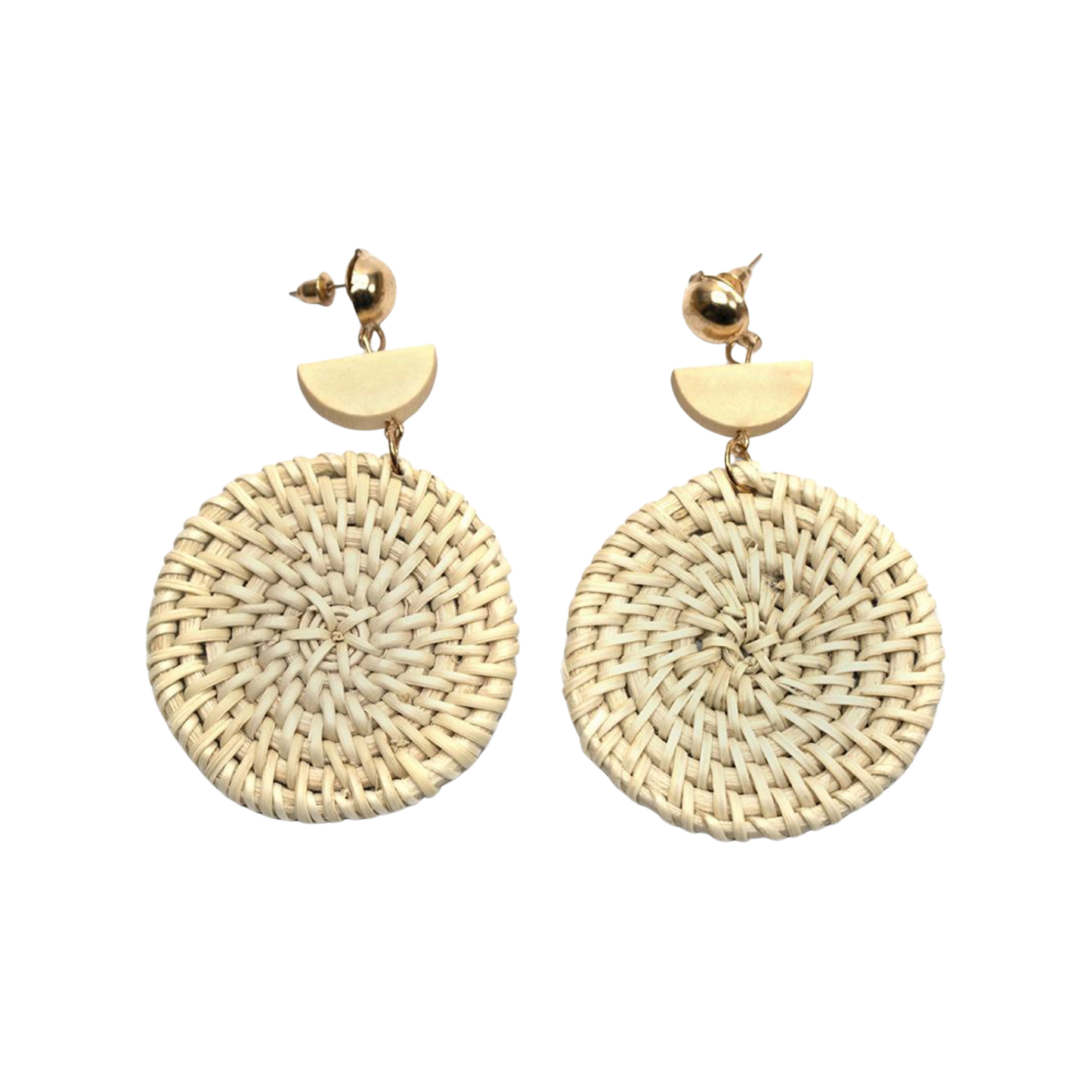 Circle Drop Earrings