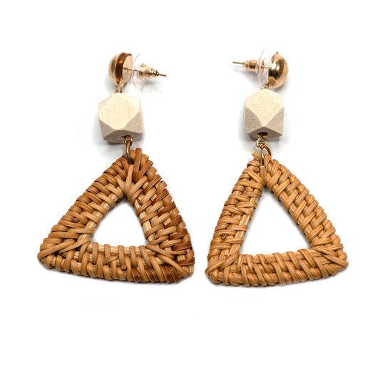 Triangular Drop Earrings