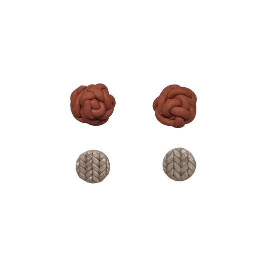 Knits & Knots Mocha Bisque (set)